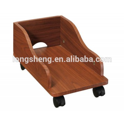 Portable Wood Furniture Hardware Mobile Desktop CPU Holder