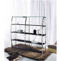 New home furniture cheap metal bookcase